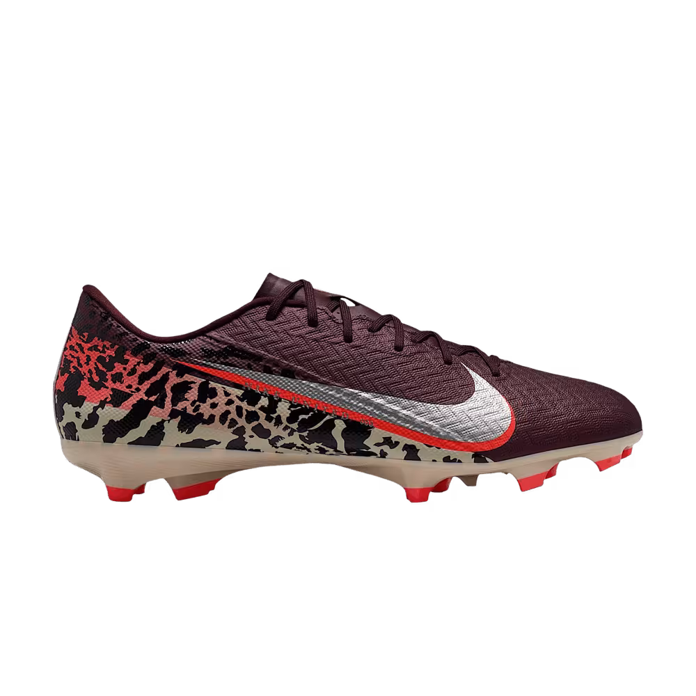 Nike United Mercurial Vapor 16 Academy MG Low Burgundy Crush University Red Fossil Metallic Silver