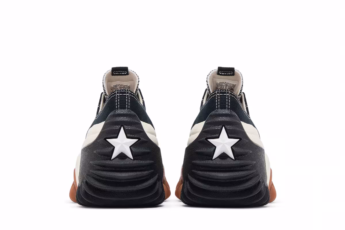 Converse Run Star Motion Platform Low Black Egret, view 7