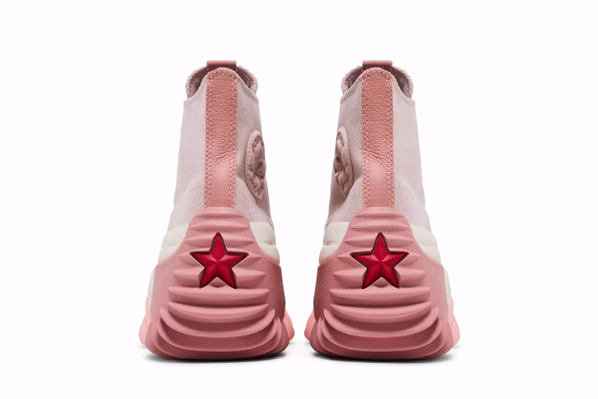 Converse Run Star Motion Platform High Stone Mauve, view 7