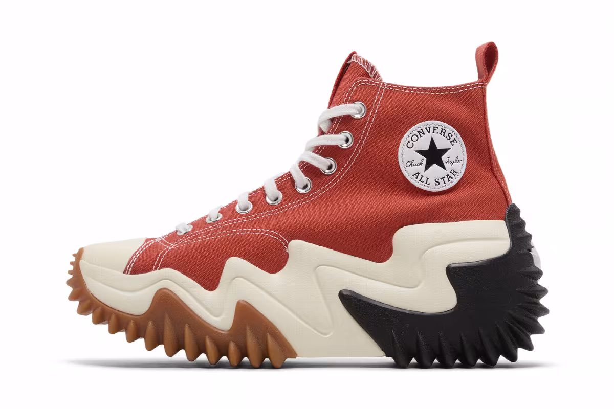 Converse Run Star Motion Platform High Seasonal Color - Mantra Orange, view 4