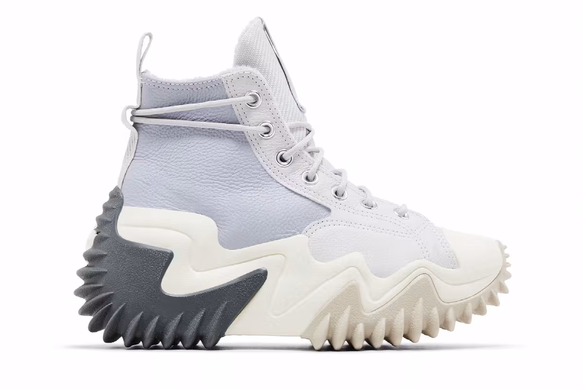 Converse Women's Run Star Motion High Gravel Stone, view 2