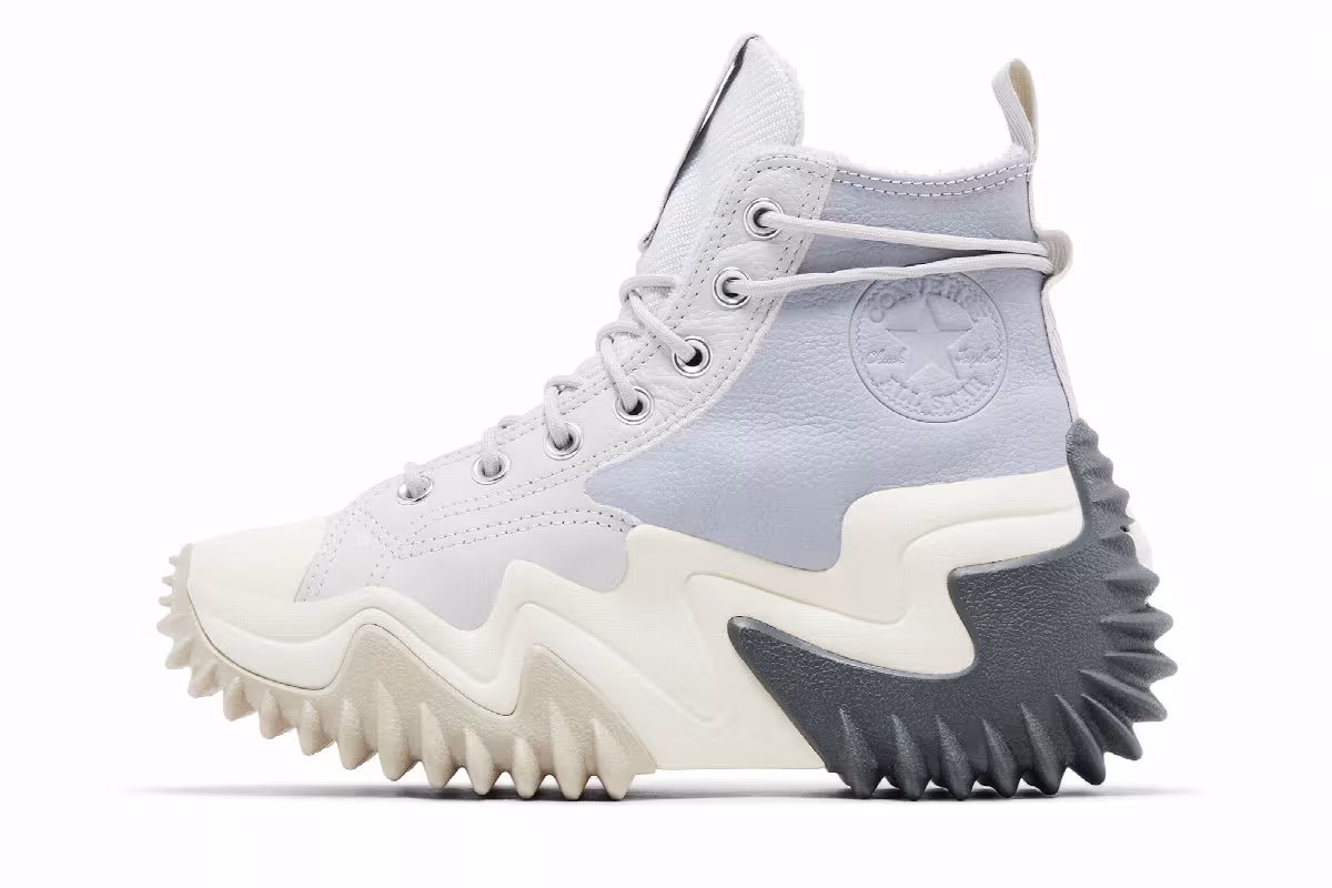 Converse Women's Run Star Motion High Gravel Stone, view 4