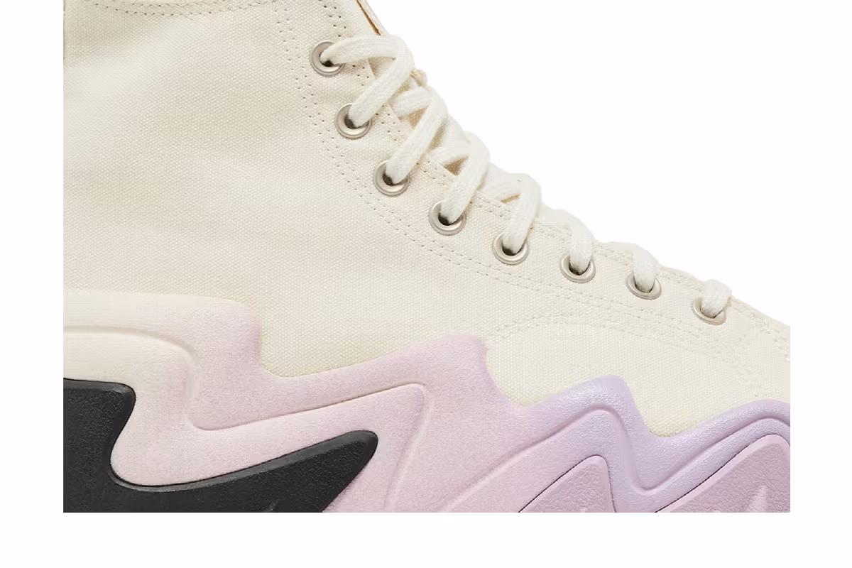 Converse Run Star Motion Platform Ombre Egret Pale Amethyst, view 3