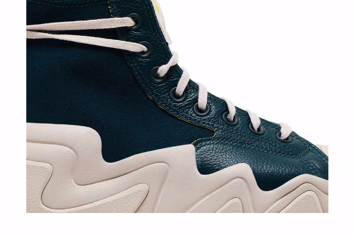 Converse Run Star Motion High Edge Glow - Midnight Turquoise, view 3