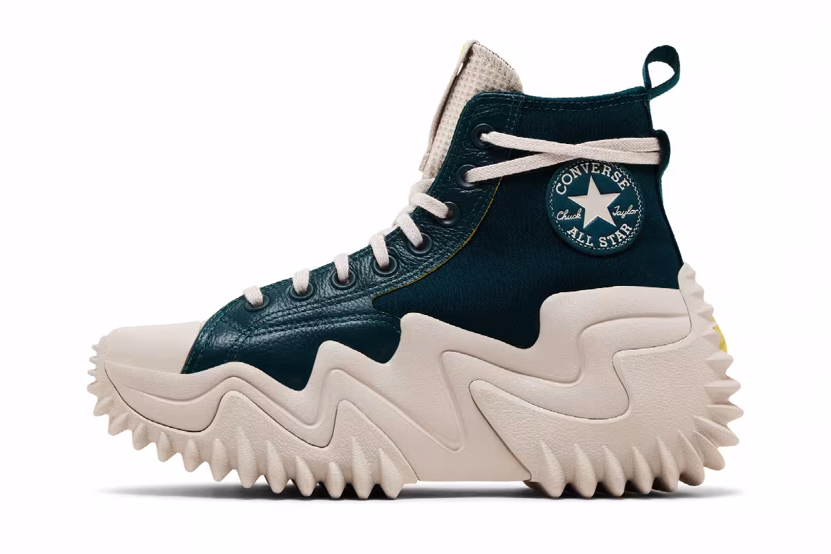 Converse Run Star Motion High Edge Glow - Midnight Turquoise, view 4