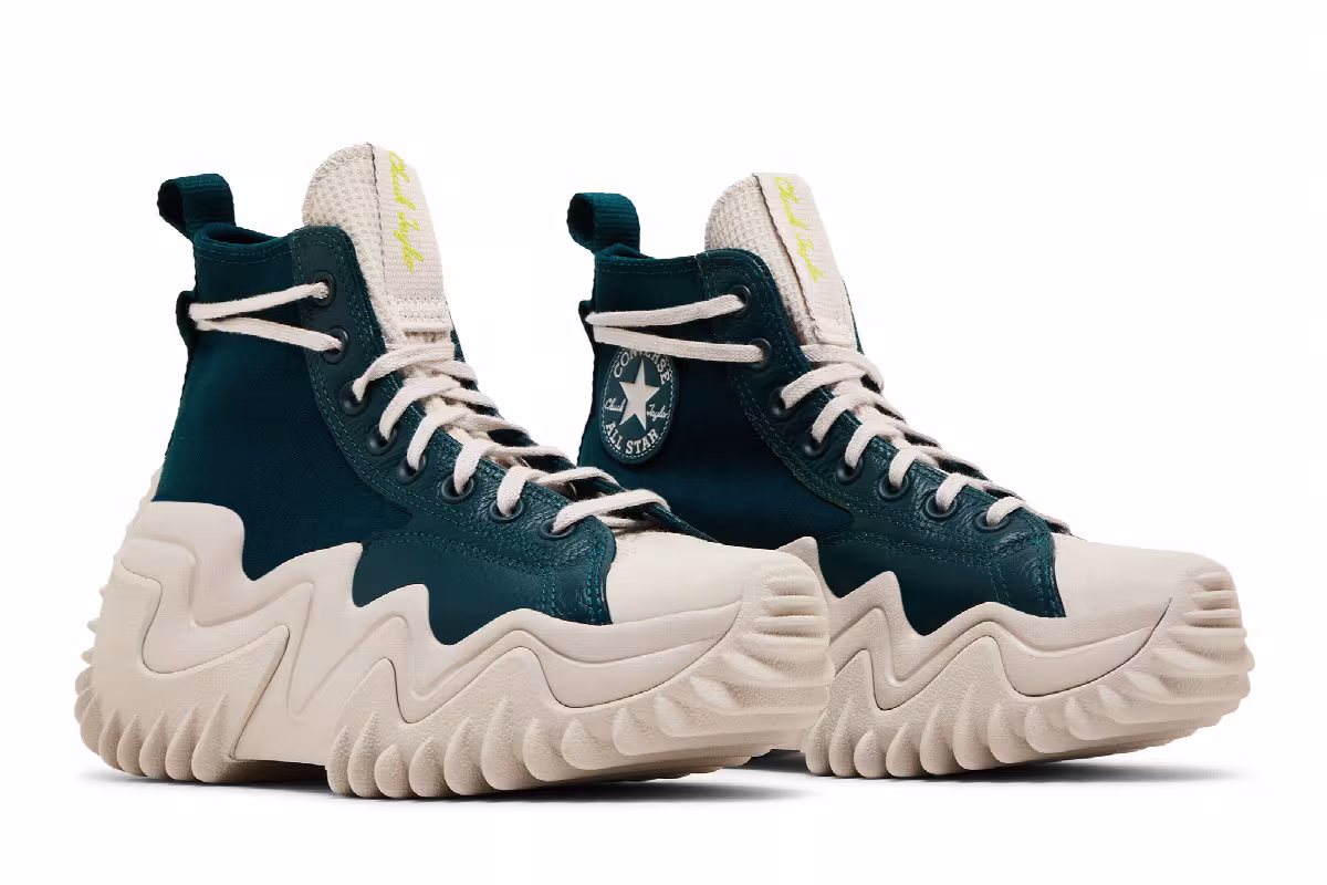 Converse Run Star Motion High Edge Glow - Midnight Turquoise, view 9