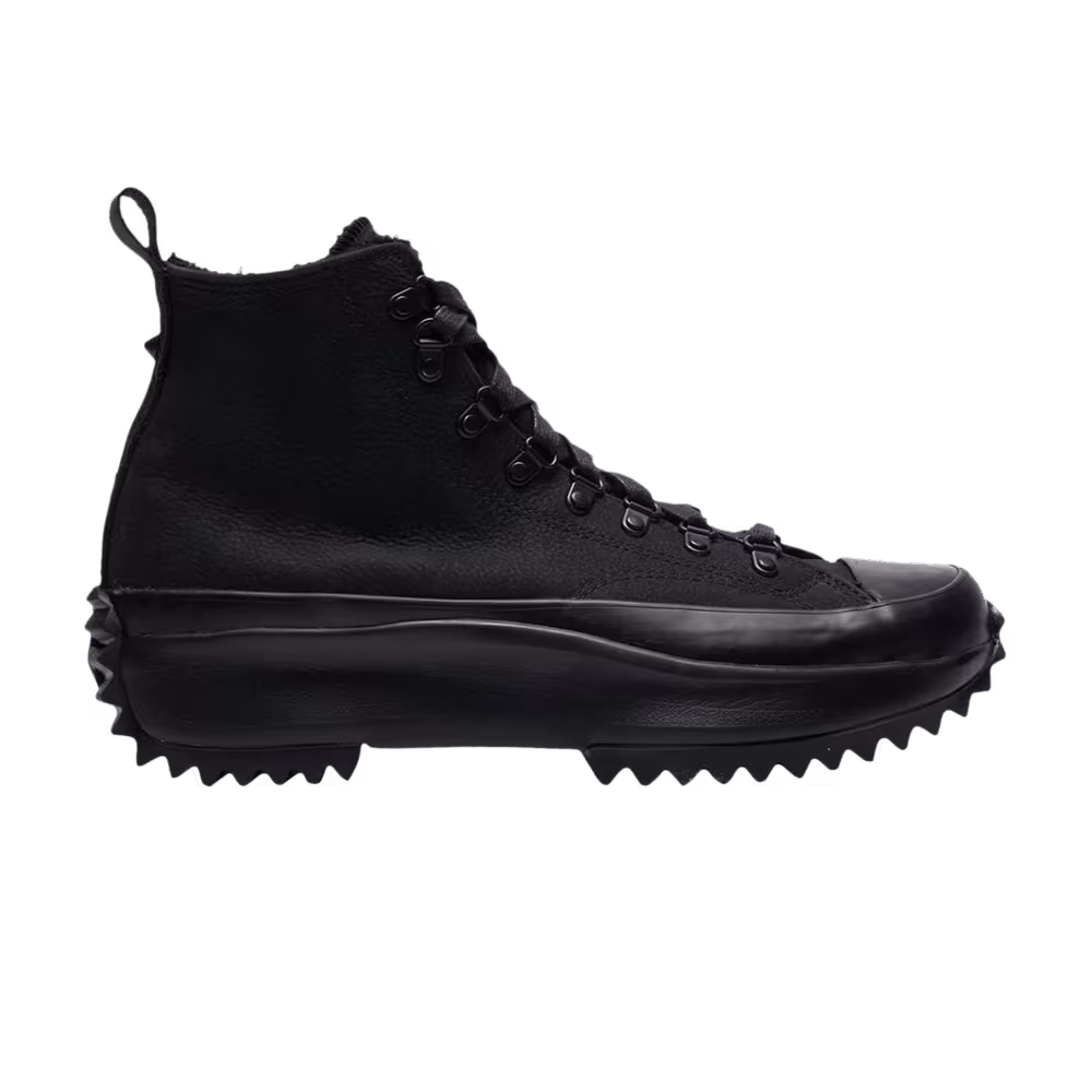 Converse Run Star Hike High Triple Black Sherpa