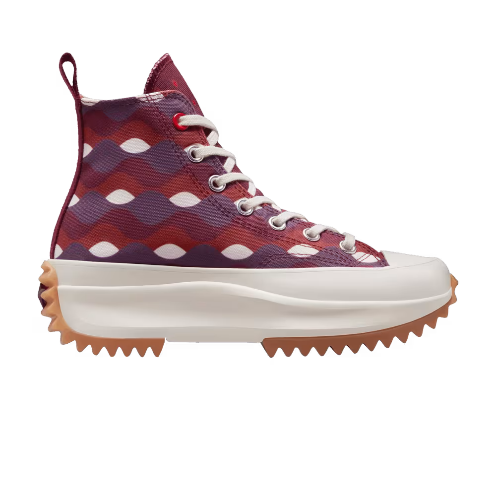 Converse Run Star Hike Platform High Twisted Classics - Dark Beetroot
