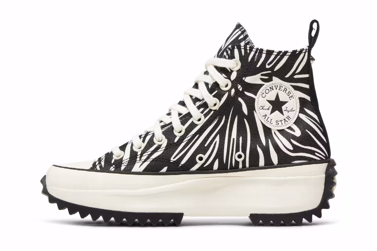 Converse Run Star Hike Platform Animalier, view 4