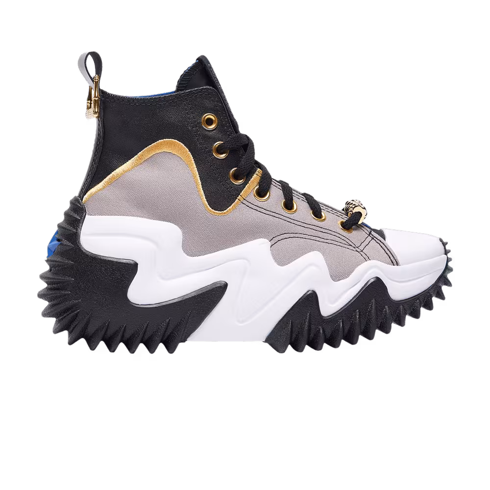 Converse Women's Run Star Motion High Mercury Grey Gold