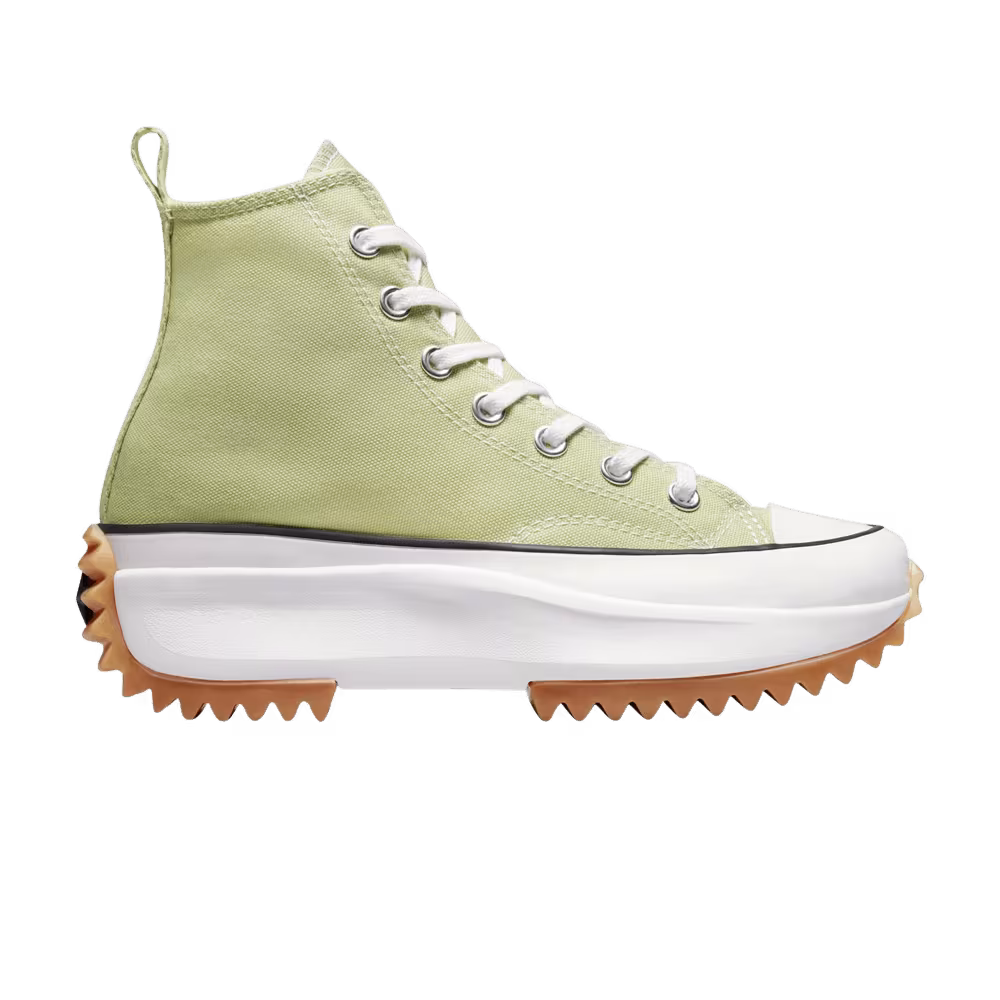 Converse Run Star Hike Platform High Seasonal Color - Olive Aura