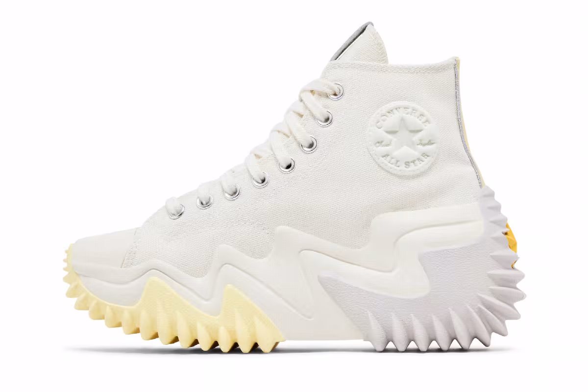 Converse Run Star Motion High Beige, view 4