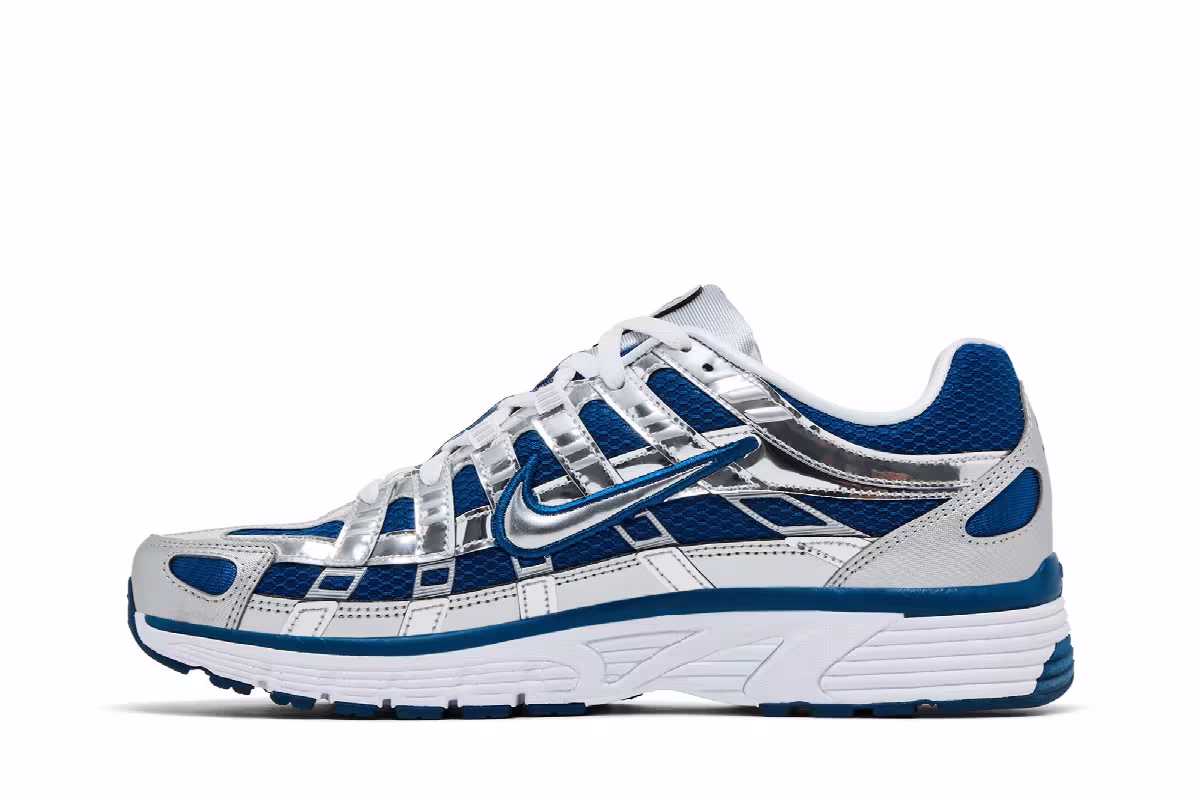 Nike P-6000 Court Blue White, view 4