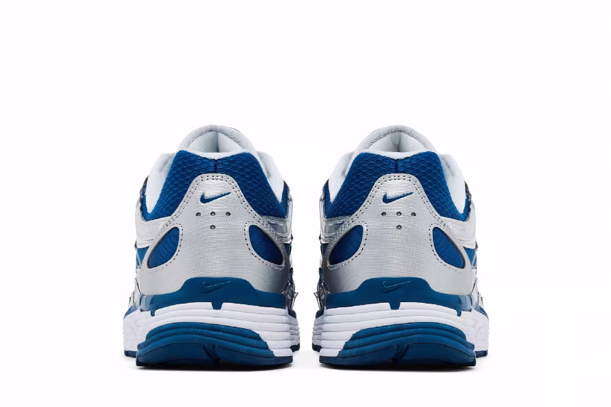 Nike P-6000 Court Blue White, view 7