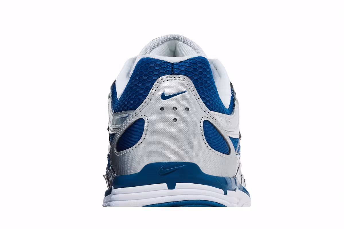 Nike P-6000 Court Blue White, view 8