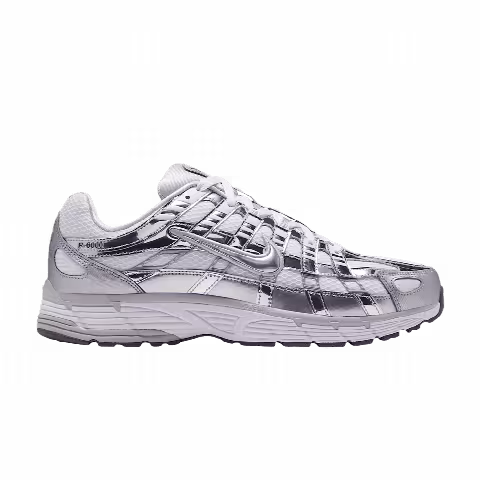 Nike P-6000 'White Grey Fog Iron Grey Metallic Silver'
