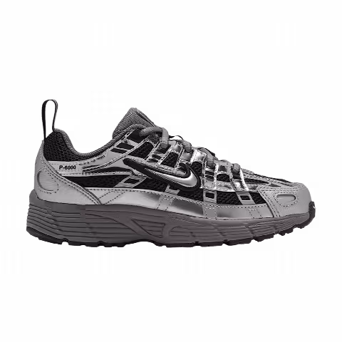 Nike P-6000 PS 'Black Pencil Point Dark Grey Metallic Silver'