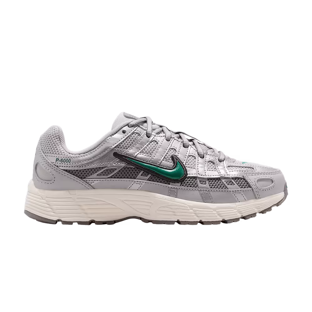 Nike P-6000 GS Grey Fog Metallic Silver