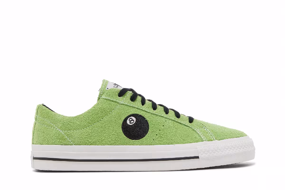 Stussy x Converse One Star Pro Low 8 Ball, view 2