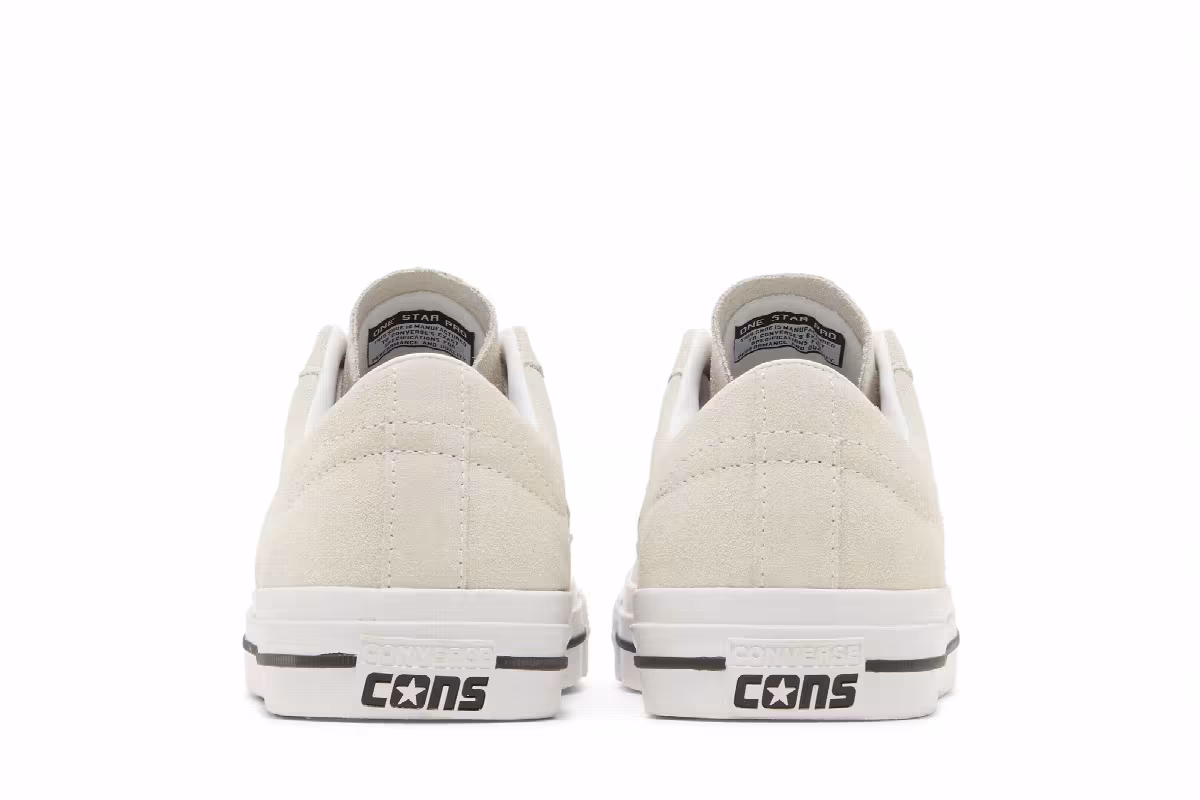 Converse One Star Pro Suede Low Egret White, view 7
