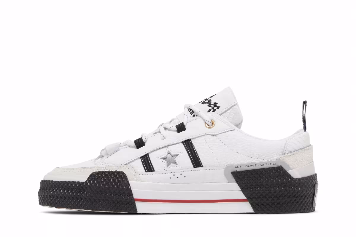 Ibn Jasper x Converse One Star Low Overhaulin - White, view 4
