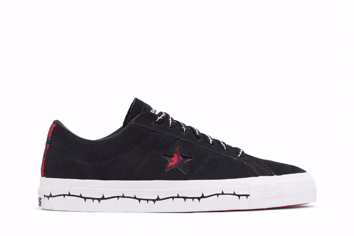 Converse One Star Pro Low Roses, view 2
