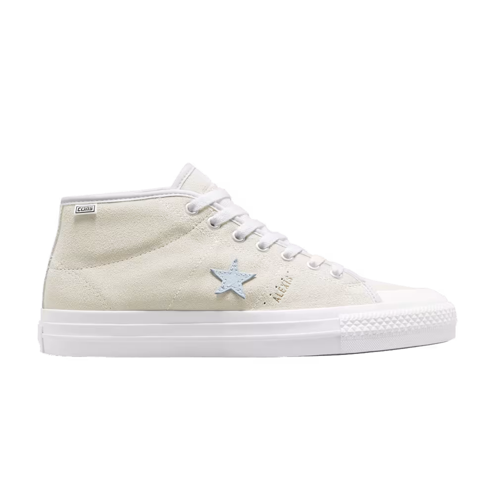 Alexis Sablone x Converse One Star Cons Pro Mid Vintage White