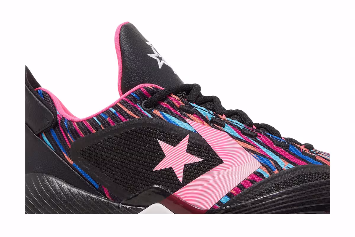 Converse All Star BB Shift Black Neon Pink, view 3