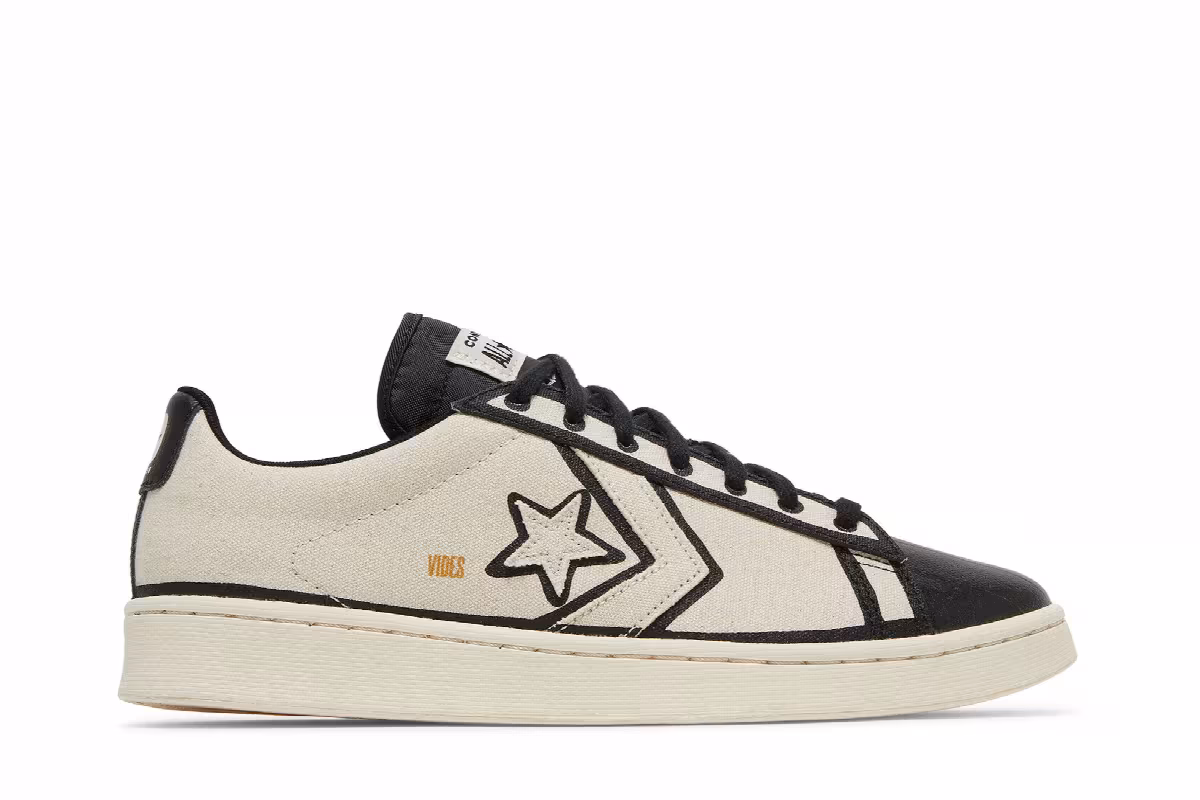 Joshua Vides x Converse Pro Leather Made in Studio, view 2