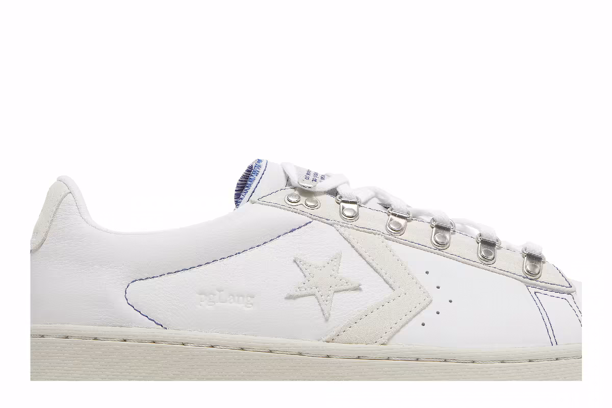pgLang x Converse Pro Leather Low programleather, view 3