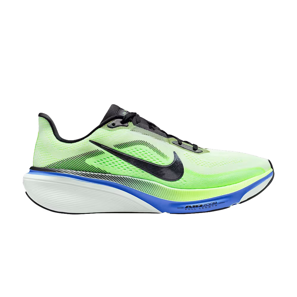 Nike Pegasus 42 Road Volt Tint Sapphire Lime Blast Black Spruce