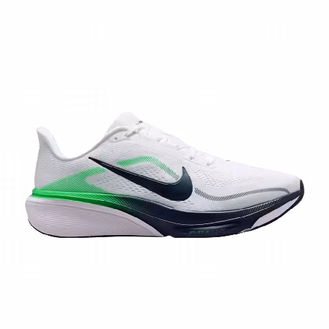 Nike Pegasus 42 'White Green Spark Midnight Navy'