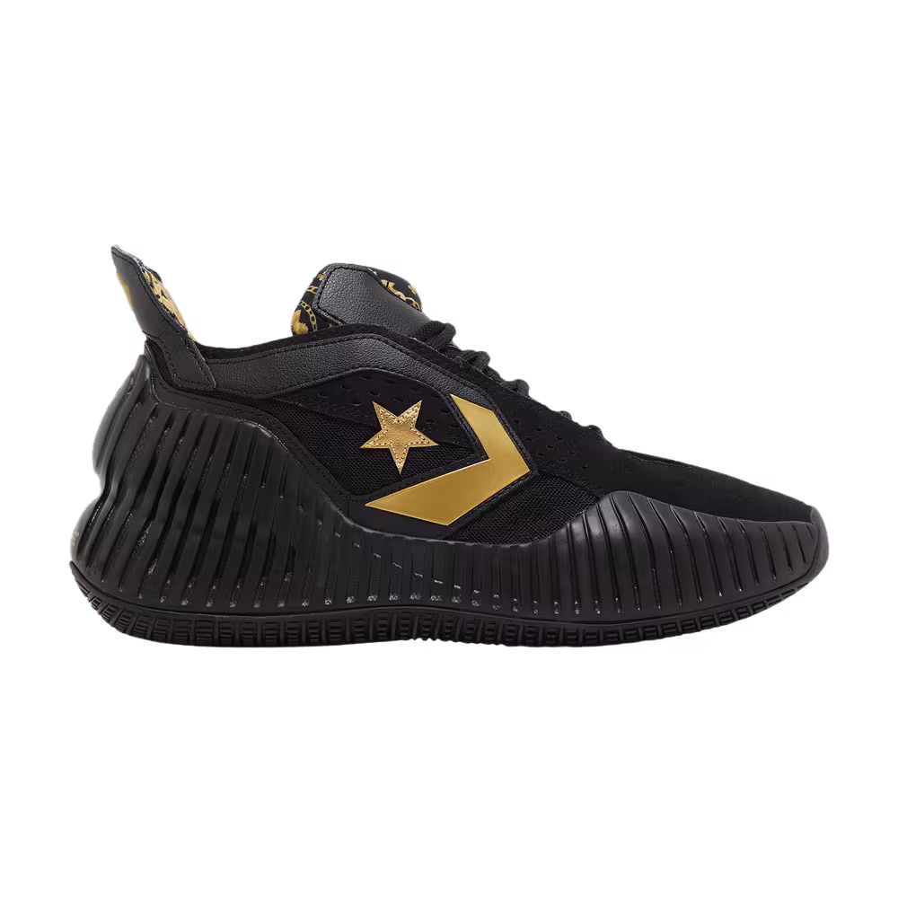 Converse All Star BB Prototype CX Mid Black Gold Baroque
