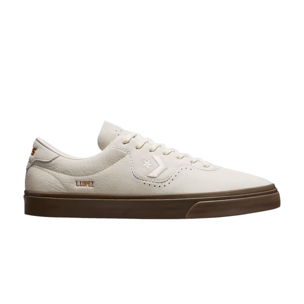 Converse Louie Lopez Pro Low Egret Dark Mushroom Gum
