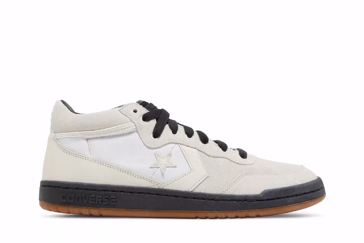 Carhartt WIP x Converse Fastbreak Pro Cons Mid White Black, view 2
