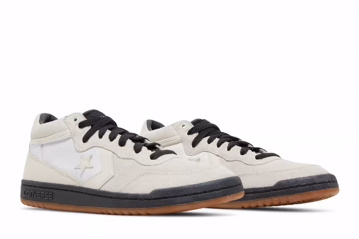 Carhartt WIP x Converse Fastbreak Pro Cons Mid White Black, view 9
