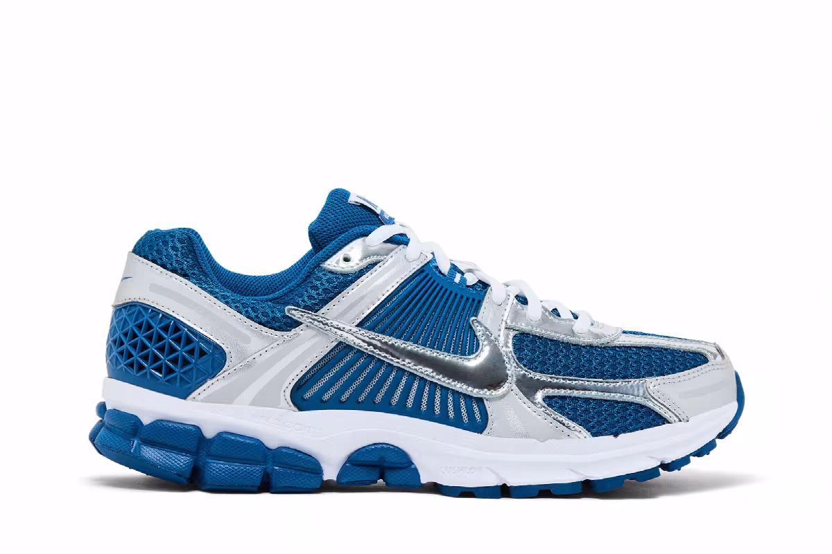 Nike Zoom Vomero 5 Court Blue White, view 2