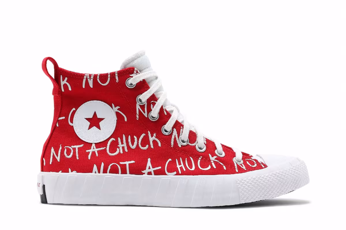 Converse UNT1TL3D High Not A Chuck - Red, view 2