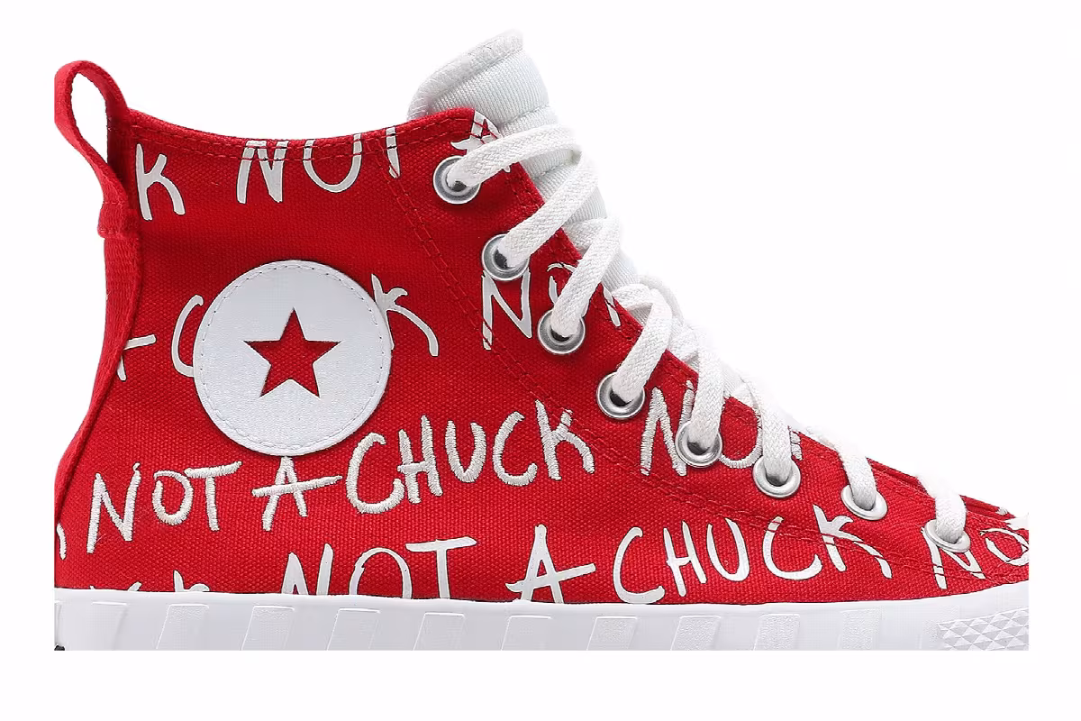Converse UNT1TL3D High Not A Chuck - Red, view 3