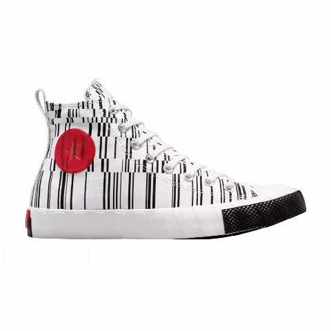 Converse UNT1TL3D High 'Translucent Barcode - White University Red'