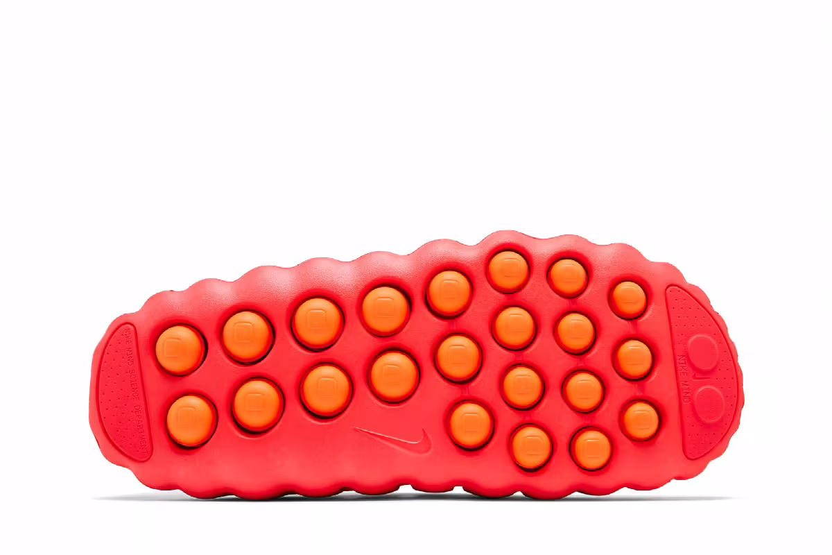 Nike Mind 001 Mule Solar Red, view 5