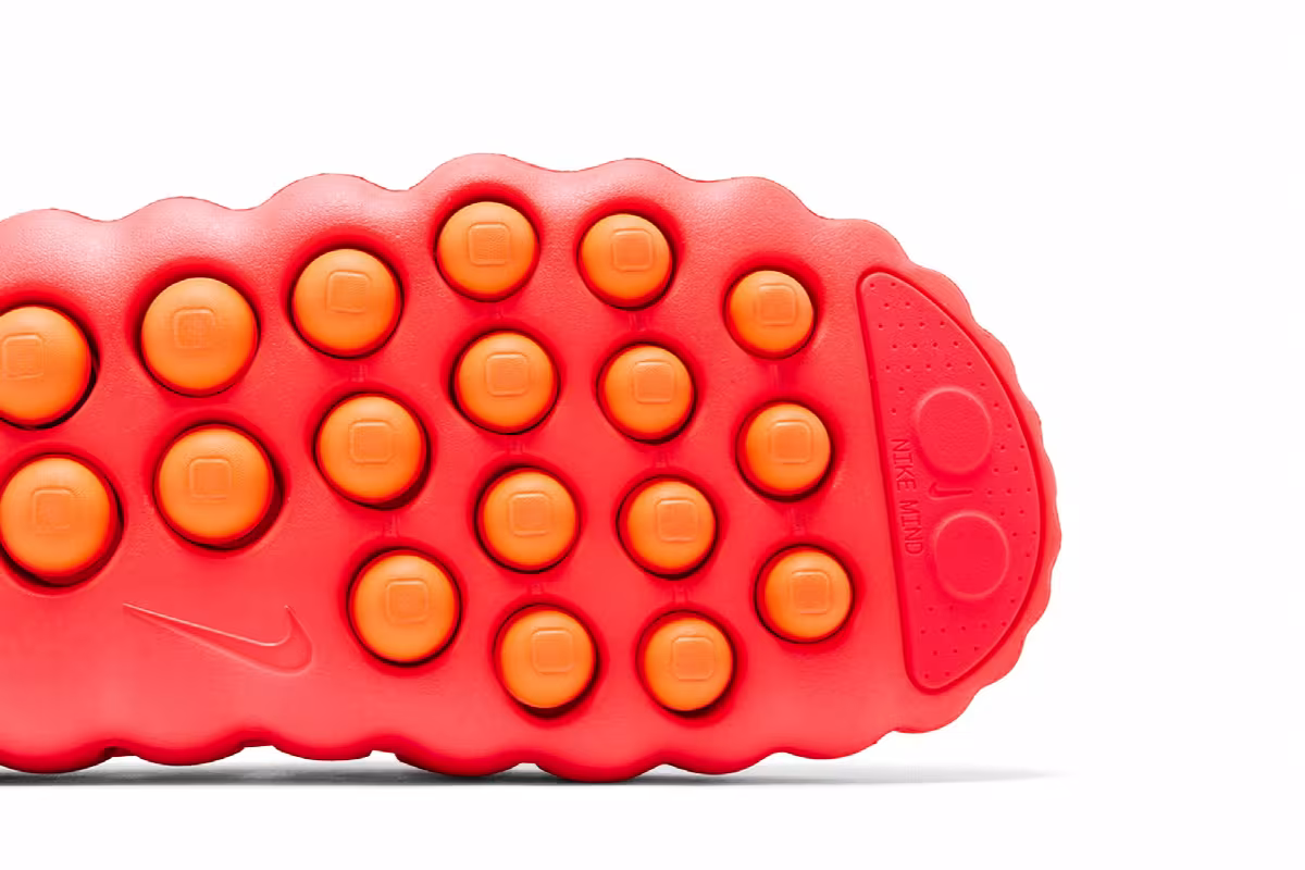 Nike Women's Mind 001 Mule Solar Red, view 6