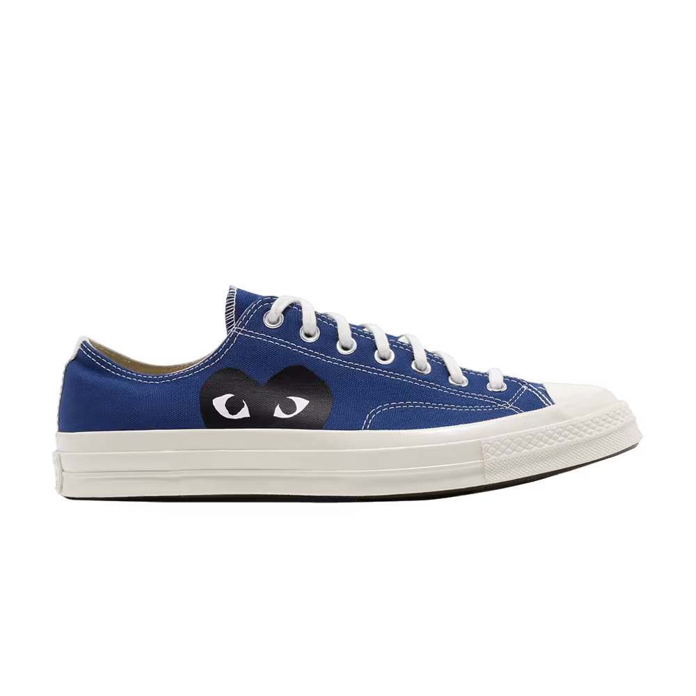 Comme des Garçons PLAY x Converse Chuck 70 Low Blue Quartz