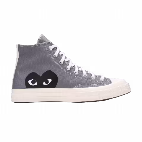 Comme des Garçons PLAY x Converse Chuck 70 High 'Steel Gray'