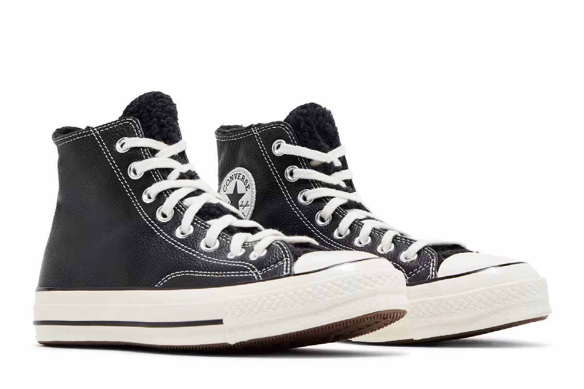 Converse Chuck 70 High Cozy Utility - Black, view 9
