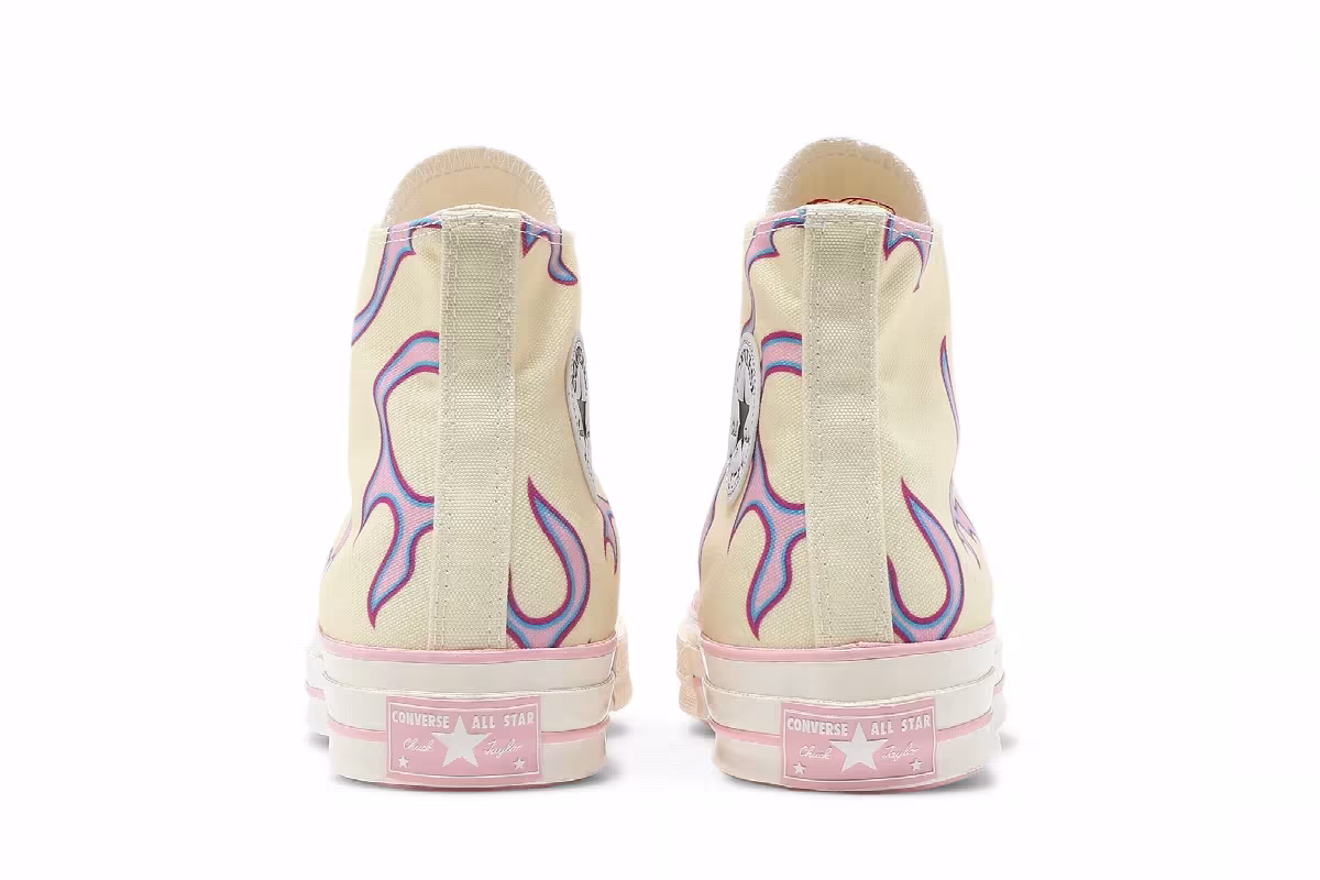 Golf Le Fleur x Converse Chuck 70 High Flame - Pastel Yellow, view 7