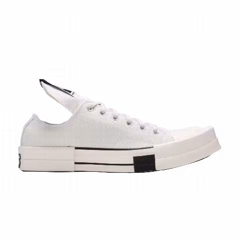Rick Owens x Converse TURBODRK Chuck 70 Low 'Lily White'