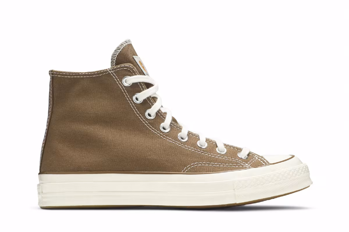Carhartt WIP x Converse Chuck 70 High Hamilton Brown, view 2