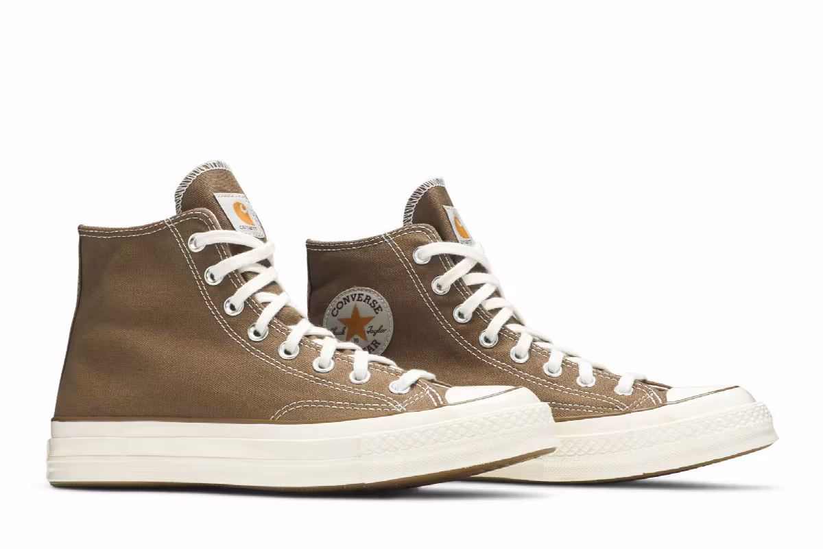 Carhartt WIP x Converse Chuck 70 High Hamilton Brown, view 9