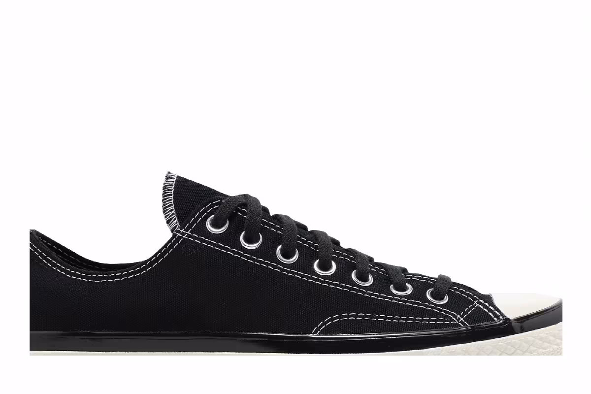 Fragment Design x Moncler x Converse Chuck 70 Low Black, view 3